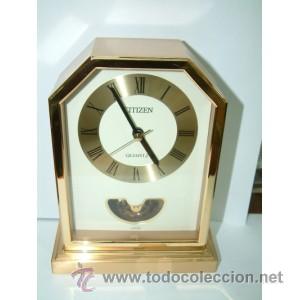 Despertadores antiguos: Reloj de sobremesa Citizen - Foto 1