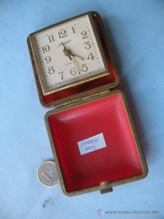 Réveil De Voyage Mécanique Ancien à Remontage - Vintage Fonctionnel - Style Rétro