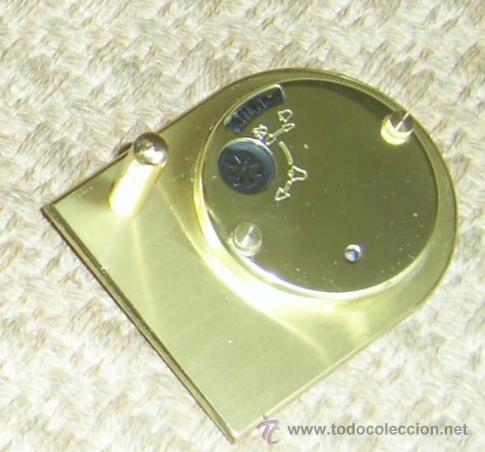Despertadores antiguos: Reloj despertador dorado - Foto 3