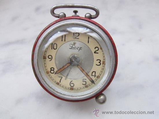 Despertadores antiguos: reloj despertador miniatura - Foto 1