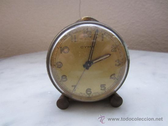 Despertadores antiguos: reloj despertador miniatura - Foto 1