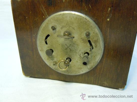 Despertadores antiguos: RELOJ DESPERTADOR ART DECO - Foto 4