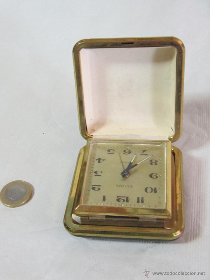 Despertadores antiguos: RELOJ ESTYMA DE CUERDA - Foto 1