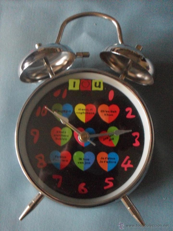 Despertadores antiguos: RELOJ DESPERTADOR DE PILA - funcionando - Foto 1