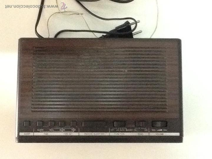 Despertadores antiguos: Despertador Sanyo RM5120 Funciona - Foto 2