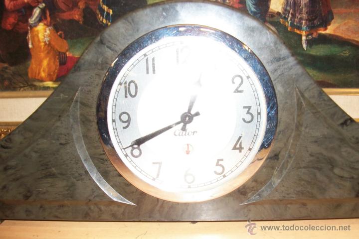 Despertadores antiguos: ANTIGUO RELOJ FRANCES MARCA CALOR - Foto 3