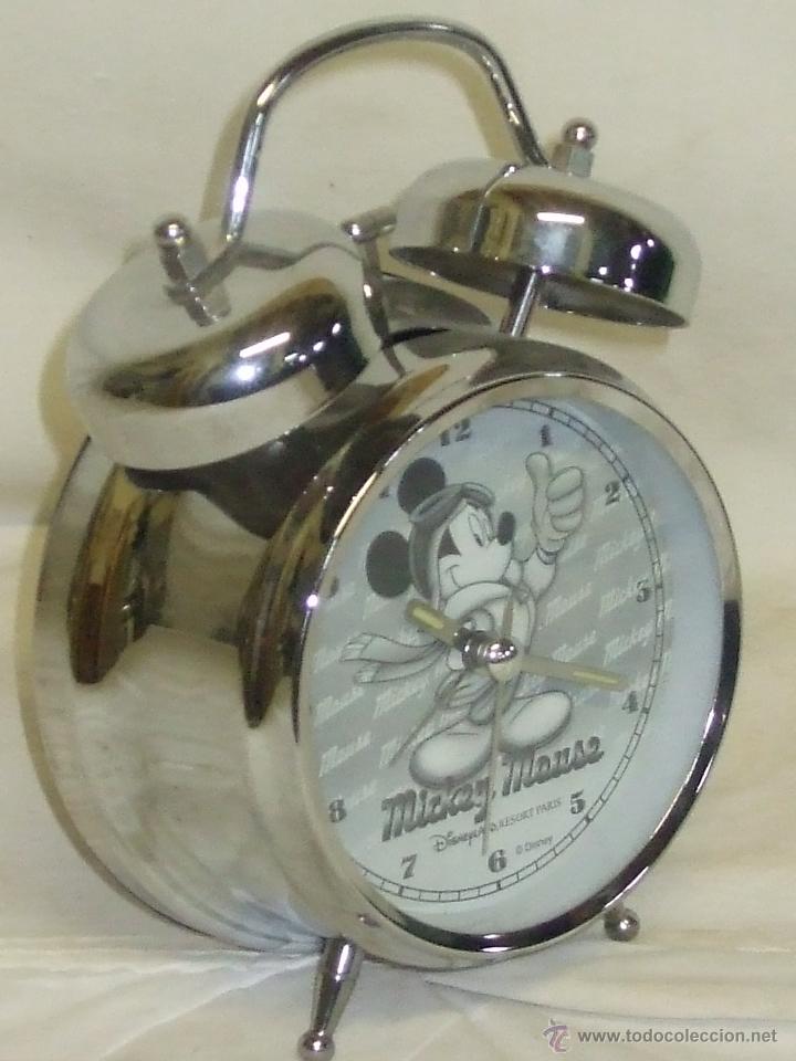 Despertadores antiguos: Reloj despertador Mickey - Foto 2