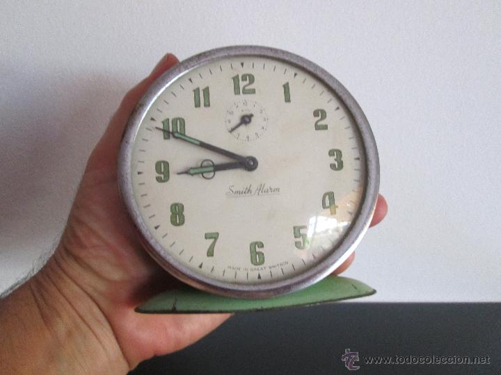 Despertadores antiguos: smith alarm made in gt britain - Foto 4