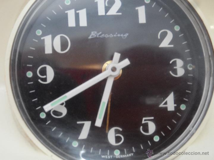 Despertadores antiguos: RELOJ DISE&Ntilde;O VINTAGE BLESSING GERMANY - Foto 4