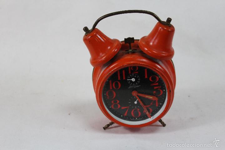 Despertadores antiguos: reloj despertador antiguo marca jerger - Foto 1