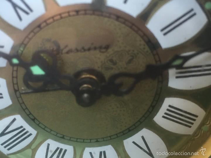 Despertadores antiguos: reloj blessing aleman,testado funciona todo - Foto 2