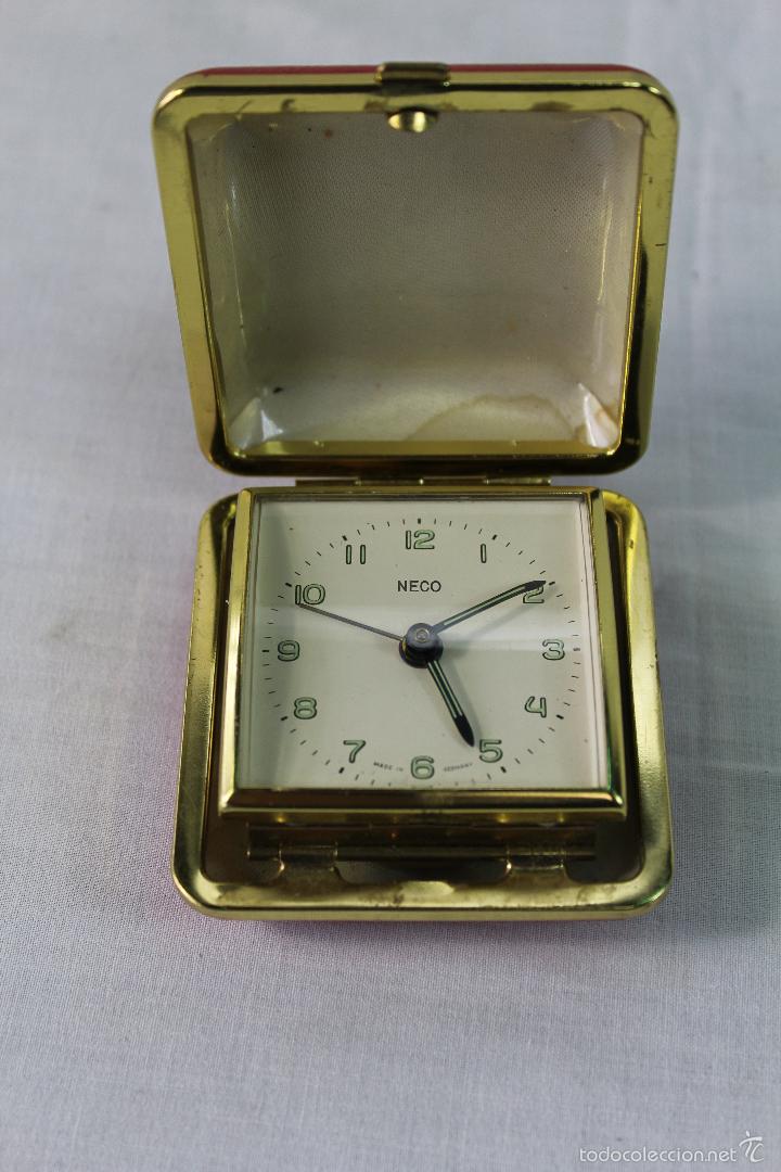 Despertadores antiguos: reloj despertador neco - Foto 4