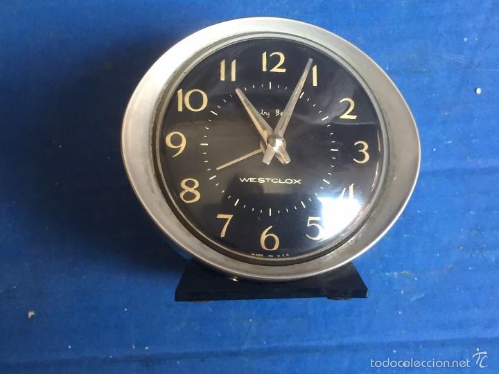 Despertadores antiguos: reloj americano ,muy bonito - Foto 1