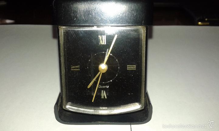 Despertadores antiguos: RELOJ DESPERTADOR DE VIAJE - Foto 1