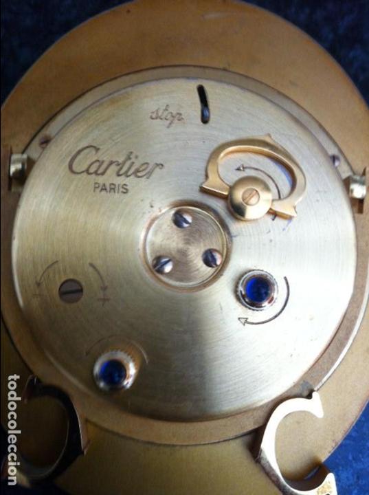 Despertadores antiguos: Reloj despertador .Cartier - Foto 3 - 62185508