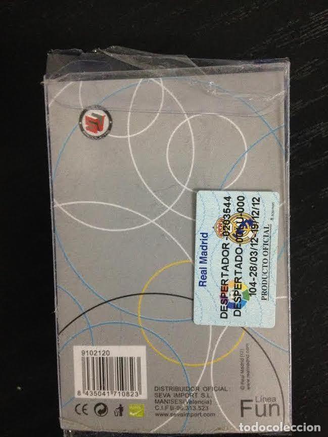 Despertadores antiguos: DESPERTADOR PINZA REAL MADRID - Foto 2