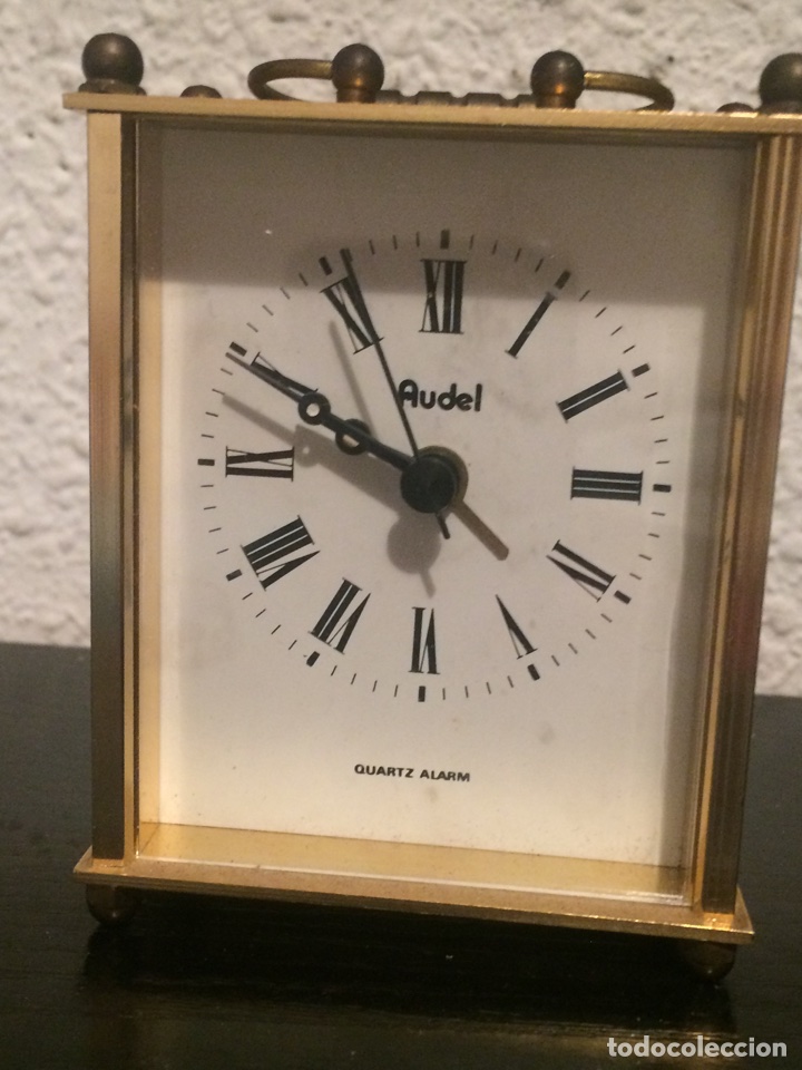 Despertadores antiguos: Reloj con alarma en su caja original - Foto 2