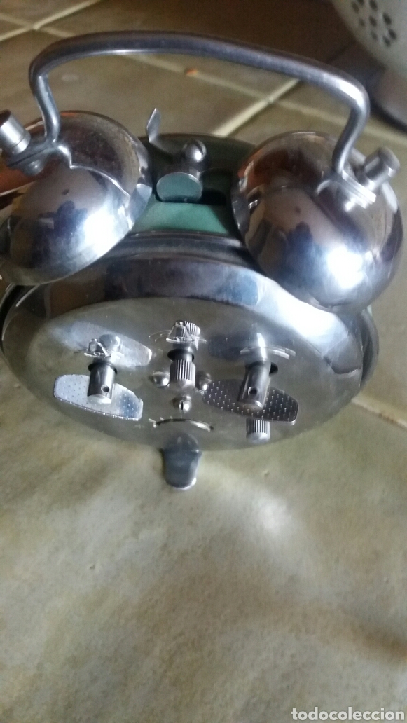 Despertadores antiguos: Reloj cuerda - Foto 3