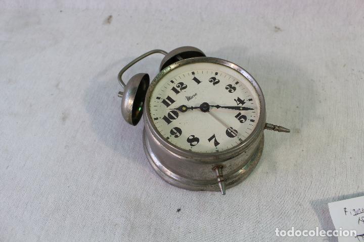 Despertadores antiguos: reloj despertador micro - Foto 3