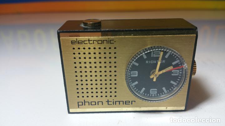 Despertadores antiguos: RICHTER PHON TIMER ELECTRONIC - Foto 1
