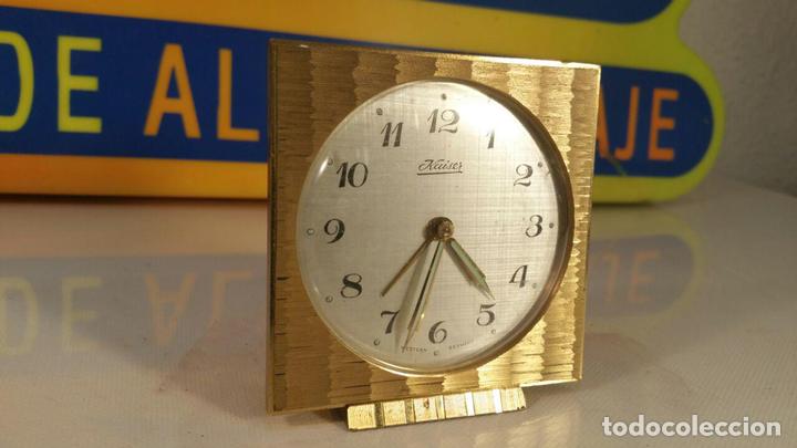 Despertadores antiguos: RELOJ DESPERTADOR KAISER FUNCIONANDO - Foto 1