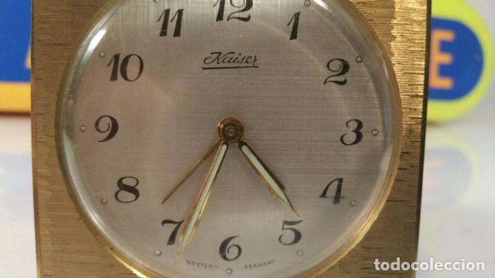 Despertadores antiguos: RELOJ DESPERTADOR KAISER FUNCIONANDO - Foto 5