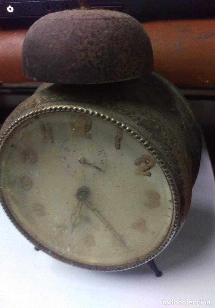 Despertadores antiguos: reloj despertador antiguo - Foto 1