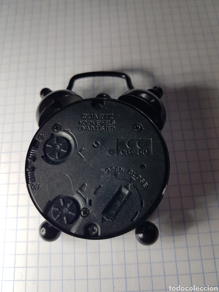 Despertadores antiguos: reloj despertador peque&ntilde;o - Foto 2