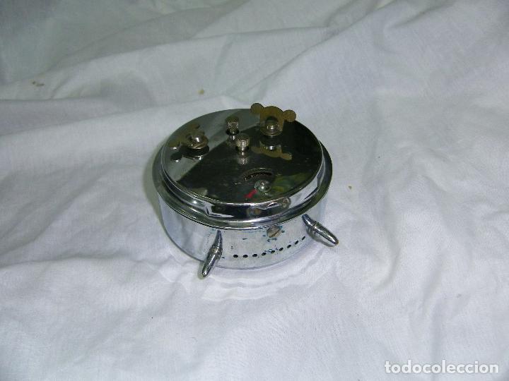 Despertadores antiguos: RELOJ DESPERTADOR ALEMAN -JUNGHAS SILENT - Foto 3