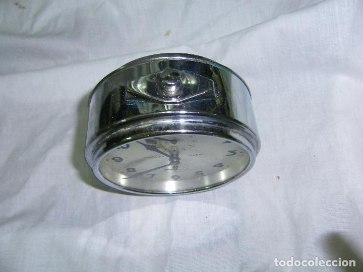 Despertadores antiguos: RELOJ DESPERTADOR ALEMAN -JUNGHAS SILENT - Foto 5