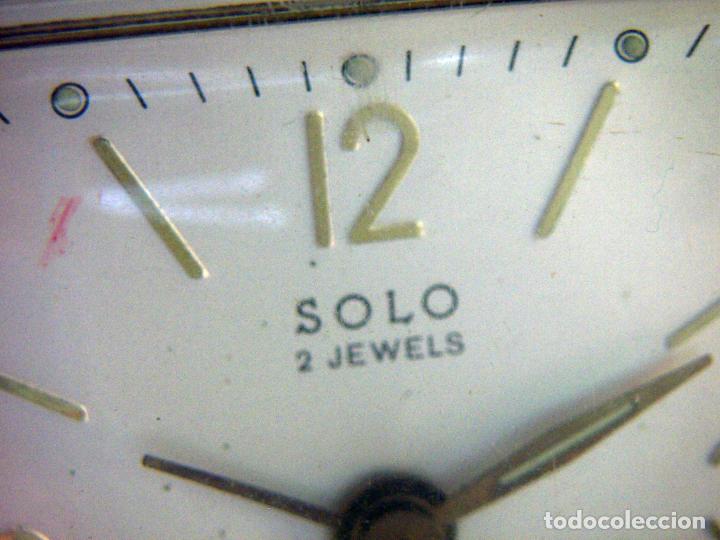 Despertadores antiguos: Reloj Despertador Marca SOLO - Foto 2