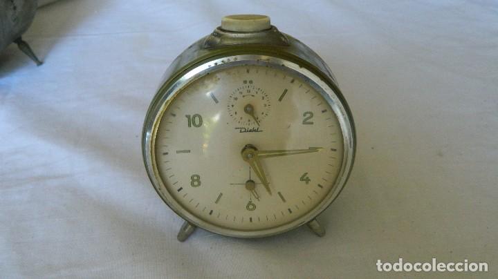 Despertadores antiguos: RELOJ DESPERTADOR DIEHL - Foto 1
