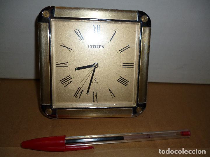 Despertadores antiguos: RELOJ DESPERTADOR CITIZEN - Foto 1