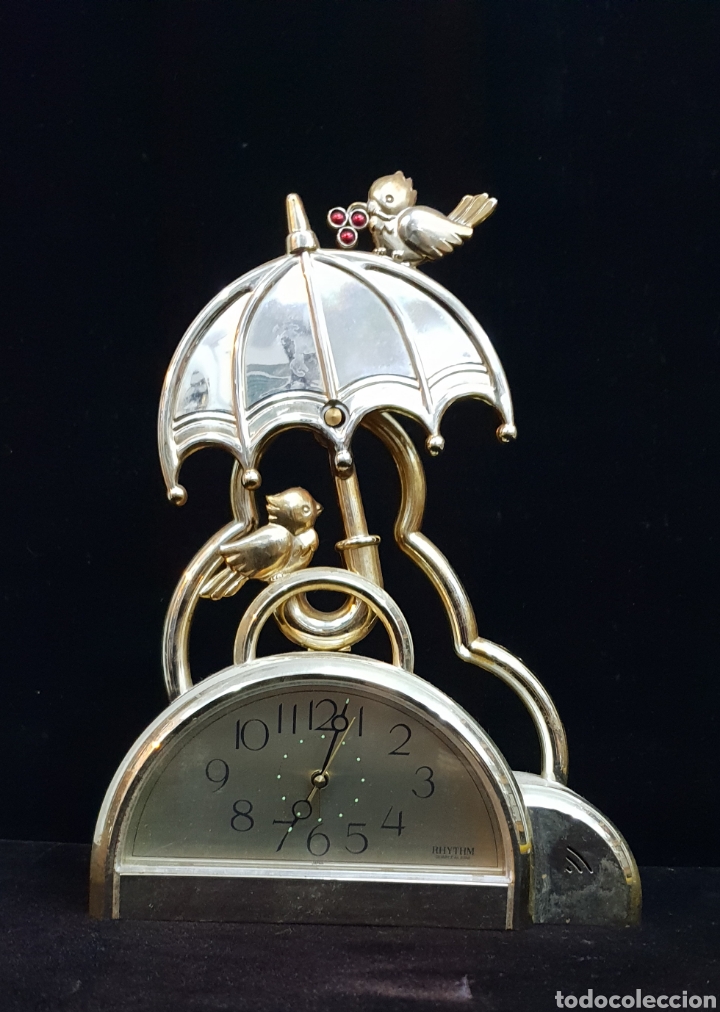 Despertadores antiguos: Reloj Rhythm - Foto 5