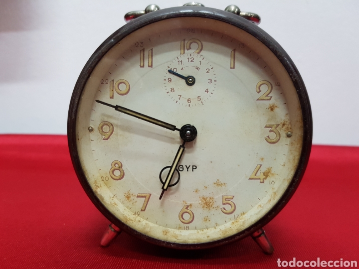 reloj despertador con lampara retractil incorpo - Buy Antique alarm clocks  on todocoleccion