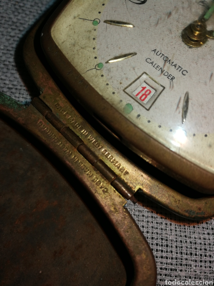 Despertadores antiguos: RELOJ DE MESILLA O VIAJE - Foto 3