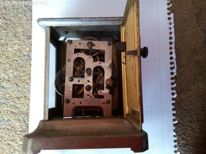 Despertadores antiguos: Antiguo reloj despertador de capilla - Foto 3