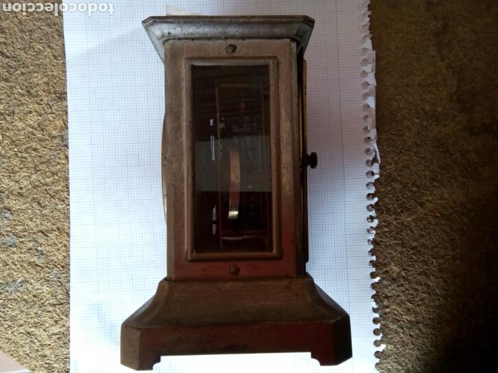 Despertadores antiguos: Antiguo reloj despertador de capilla - Foto 4