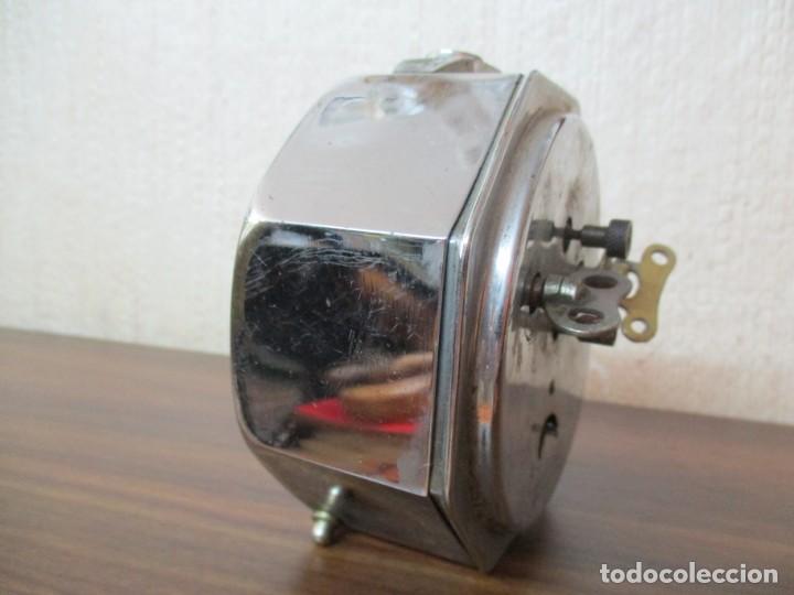 Despertadores antiguos: RELOJ DESPERTADOR SOBREMESA OCTOGONAL - Foto 2