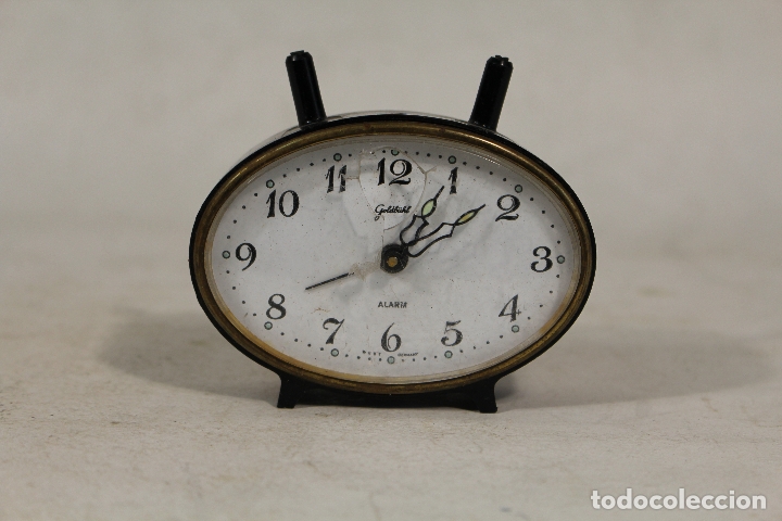 Despertadores antiguos: reloj despertador goldbuhl - germany - Foto 2