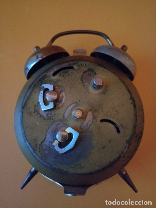 reloj despertador titan - twin bell - 8 x 11 cm - Compra venta en  todocoleccion