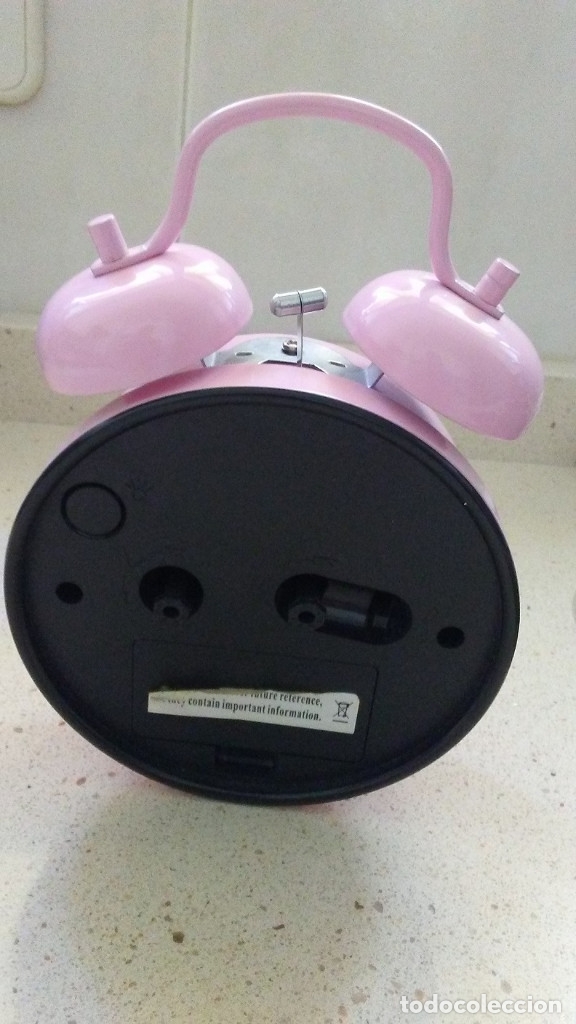 Despertadores antiguos: RELOJ DESPERTADOR INFANTIL PERRITOS - Foto 5