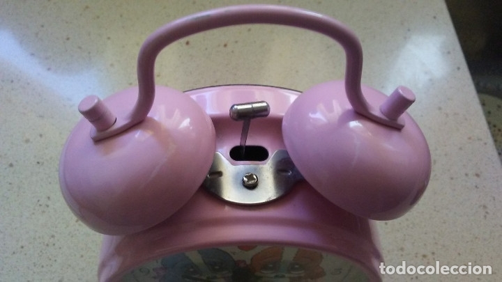 Despertadores antiguos: RELOJ DESPERTADOR INFANTIL PERRITOS - Foto 10