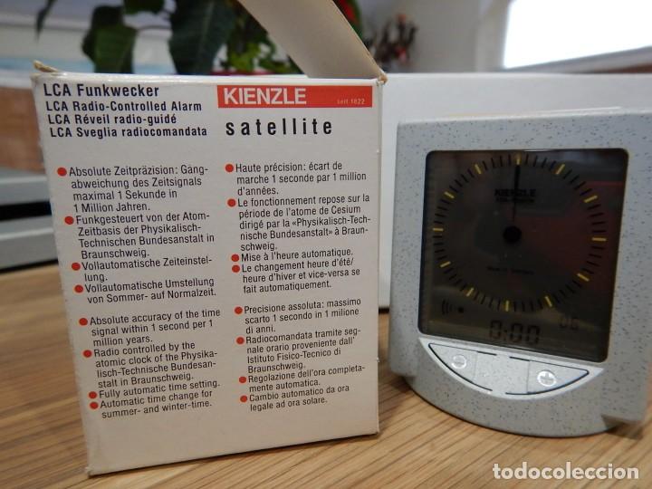 Despertadores antiguos: Reloj despertador sat&eacute;lite kienzle - Foto 3