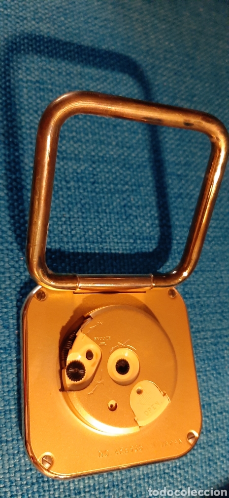 Despertadores antiguos: RELOJ DE MESA, DESPERTADOR, MARCA RHYTHM. - Foto 3