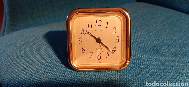 Despertadores antiguos: RELOJ DE MESA, DESPERTADOR, MARCA RHYTHM. - Foto 1