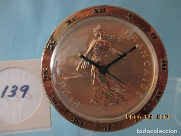 Despertadores antiguos: RELOJ DESPERTADOR DE LA REPUBLICA FRANCESA - Foto 1