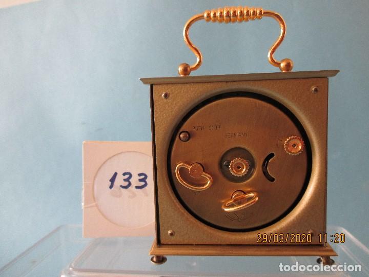 Despertadores antiguos: RELOJ DE COLECCION ALEMAN MARCA JERGER - Foto 3
