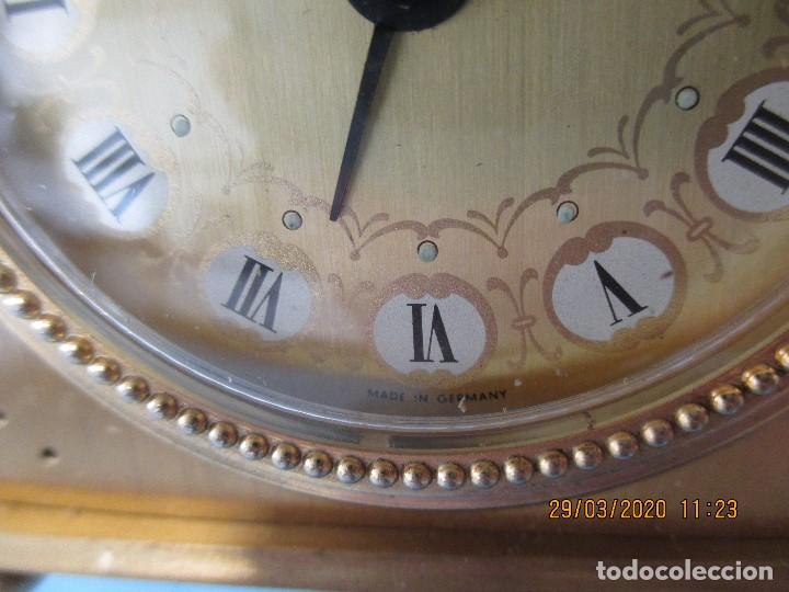 Despertadores antiguos: RELOJ DE COLECCION ALEMAN MARCA JERGER - Foto 4