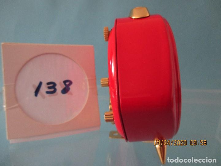 Despertadores antiguos: RELOJ DESPERTADOR ALEMAN MARCA EMES - Foto 2